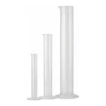 Merck Azlon Hexagonal Base Polypropylene Cylinders with Molded Graduations