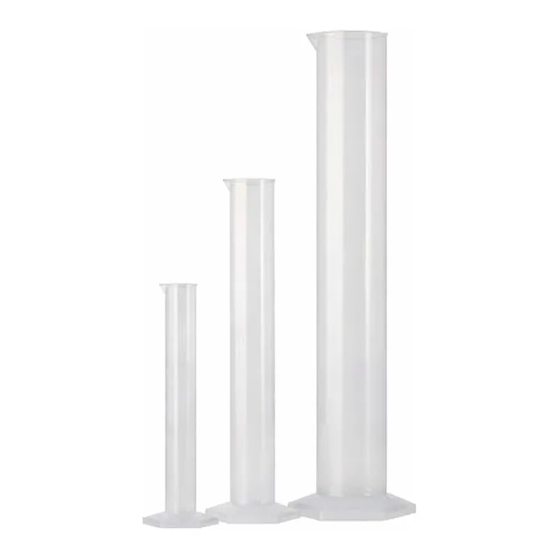 Merck Azlon Hexagonal Base Polypropylene Cylinders with Molded Graduations