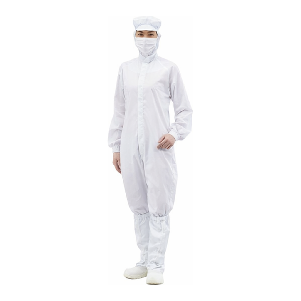 AS ONE Clean Suit ASPURE(Hood Seperate, Center Fastener), 클린 수트 아즈퓨아(후드 별도·센터 지퍼)
