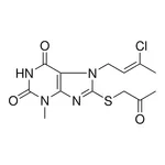 Merck 7-(3-CL-BUT-2-ENYL)-3-ME-8-(2- - 50 MG&