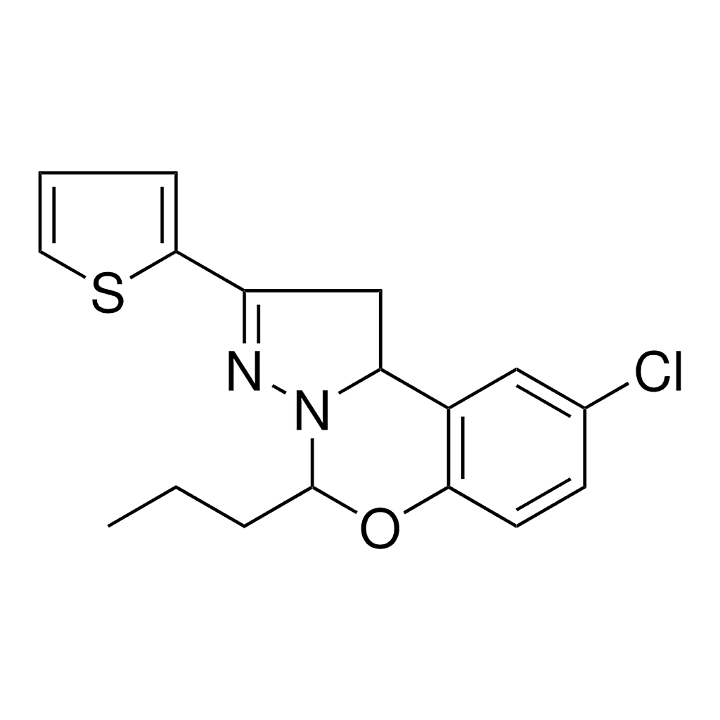 Merck 8-CL-4-PR-2-THIOPHEN-2-YL-1,9B - 5MG &