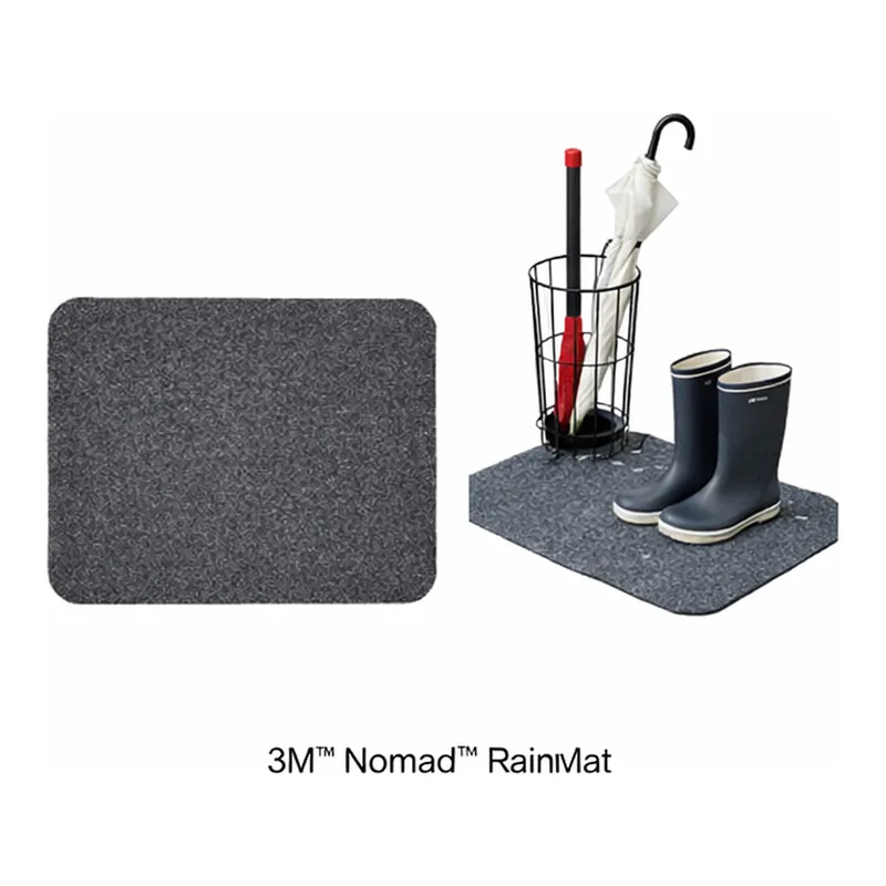 Daihan Science 3M NomadTM Rain Mat, for Moisture and Pollutant Absorption, Non-Slip, Quick Dry
