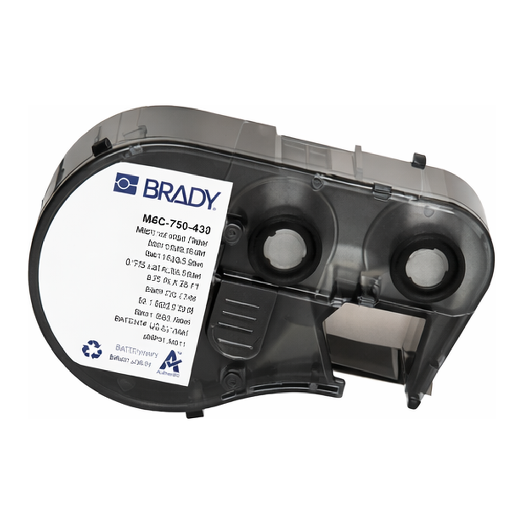 Brady Water Soluble Paper Labels with Ribbon for M4, M5 Printers