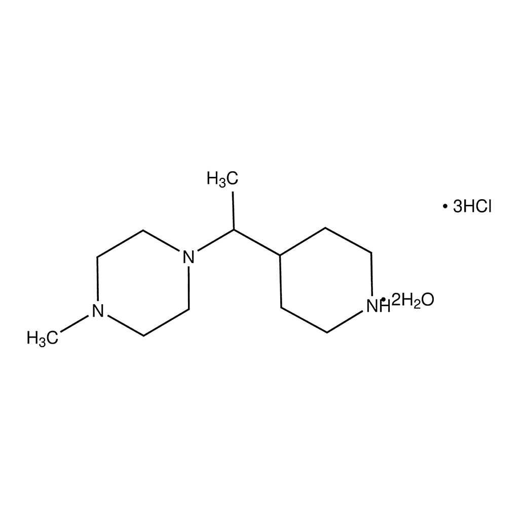 Merck 1-Methyl-4-(1-piperidin-4-ylethyl)piperazine trihydrochloride dihydrate