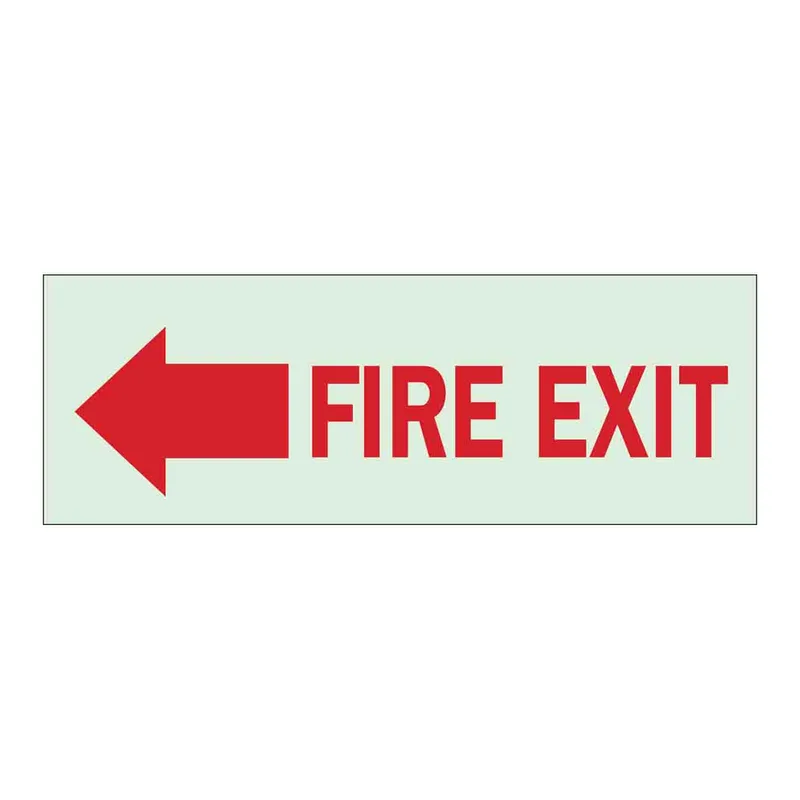 Brady Fire Exit Sign