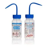 Merck Azlon Multi-Lingual Safety Wash Bottles With Driplok Vapor Venting