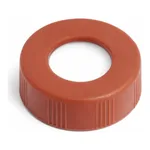Agilent BND Red Scr Cap PreSlit PTFE/Si septa100