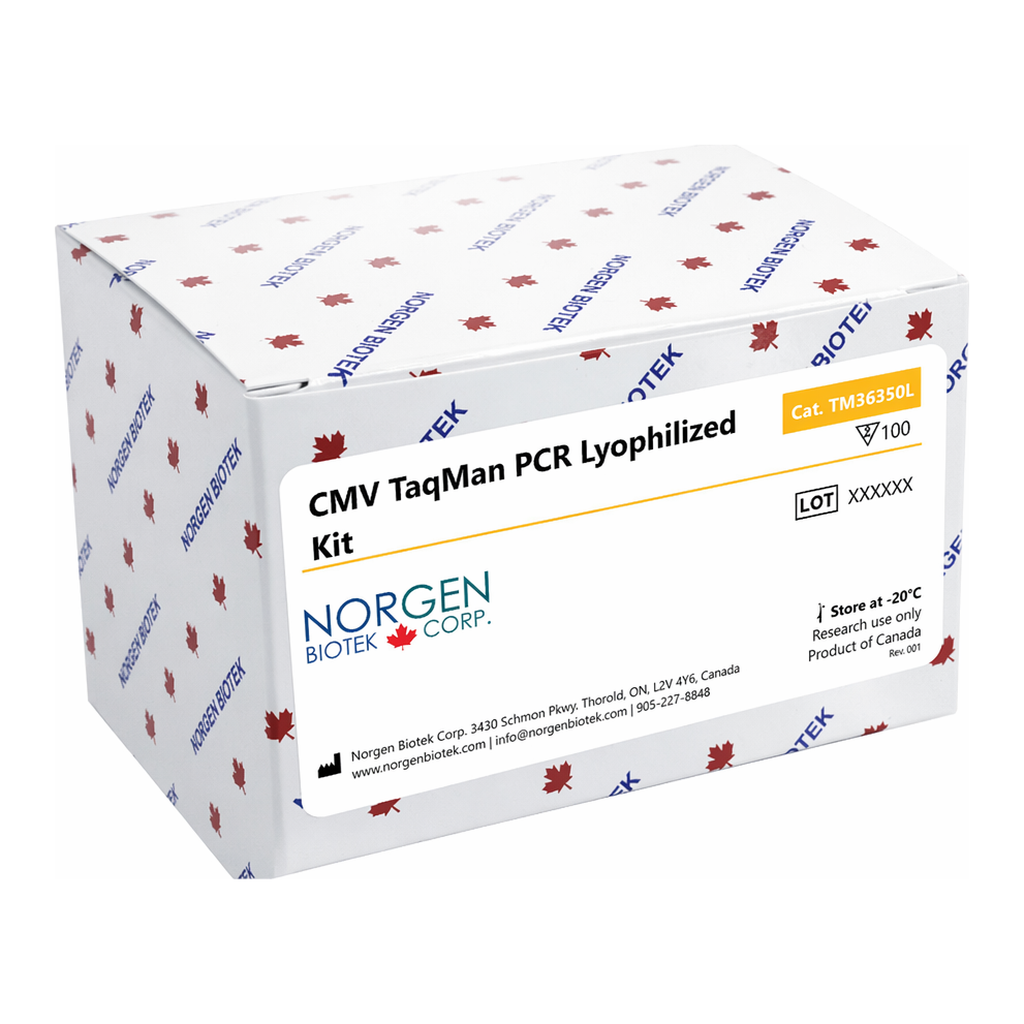 Norgen CMV TaqMan PCR Lyophilized Kit