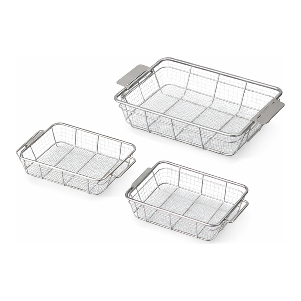 AS ONE Stainless Steel Ultra Deep Square Mesh Tray, 스테인리스 메시 트레이(각형·깊은형)