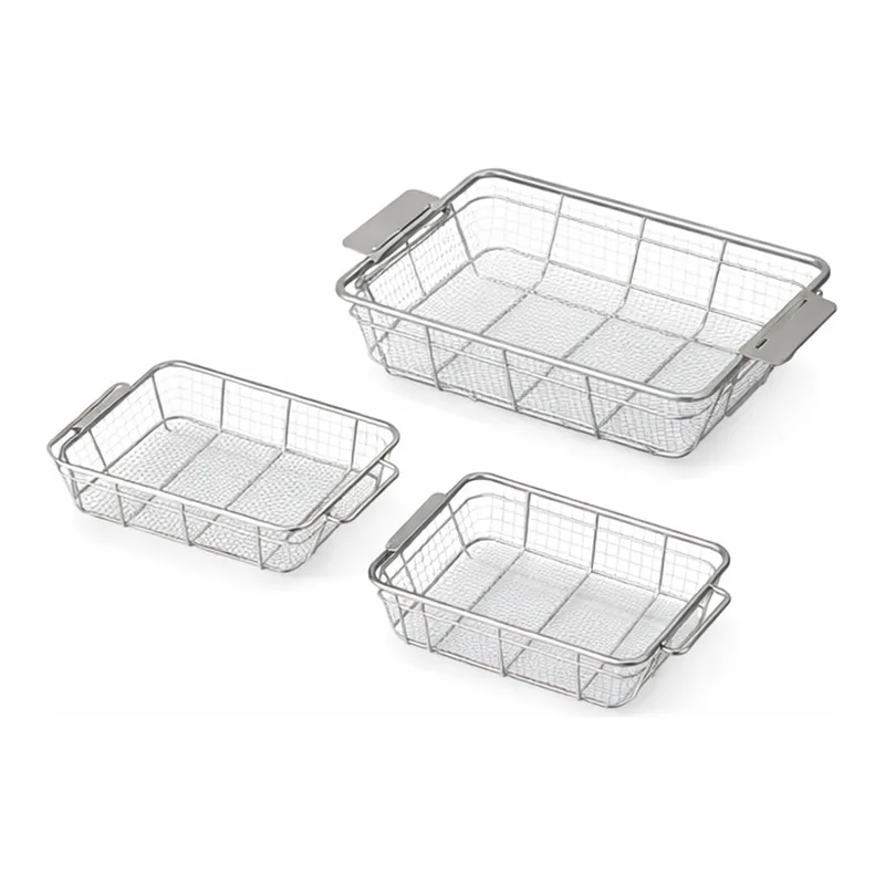 AS ONE Stainless Steel Ultra Deep Square Mesh Tray, 스테인리스 메시 트레이(각형·깊은형)