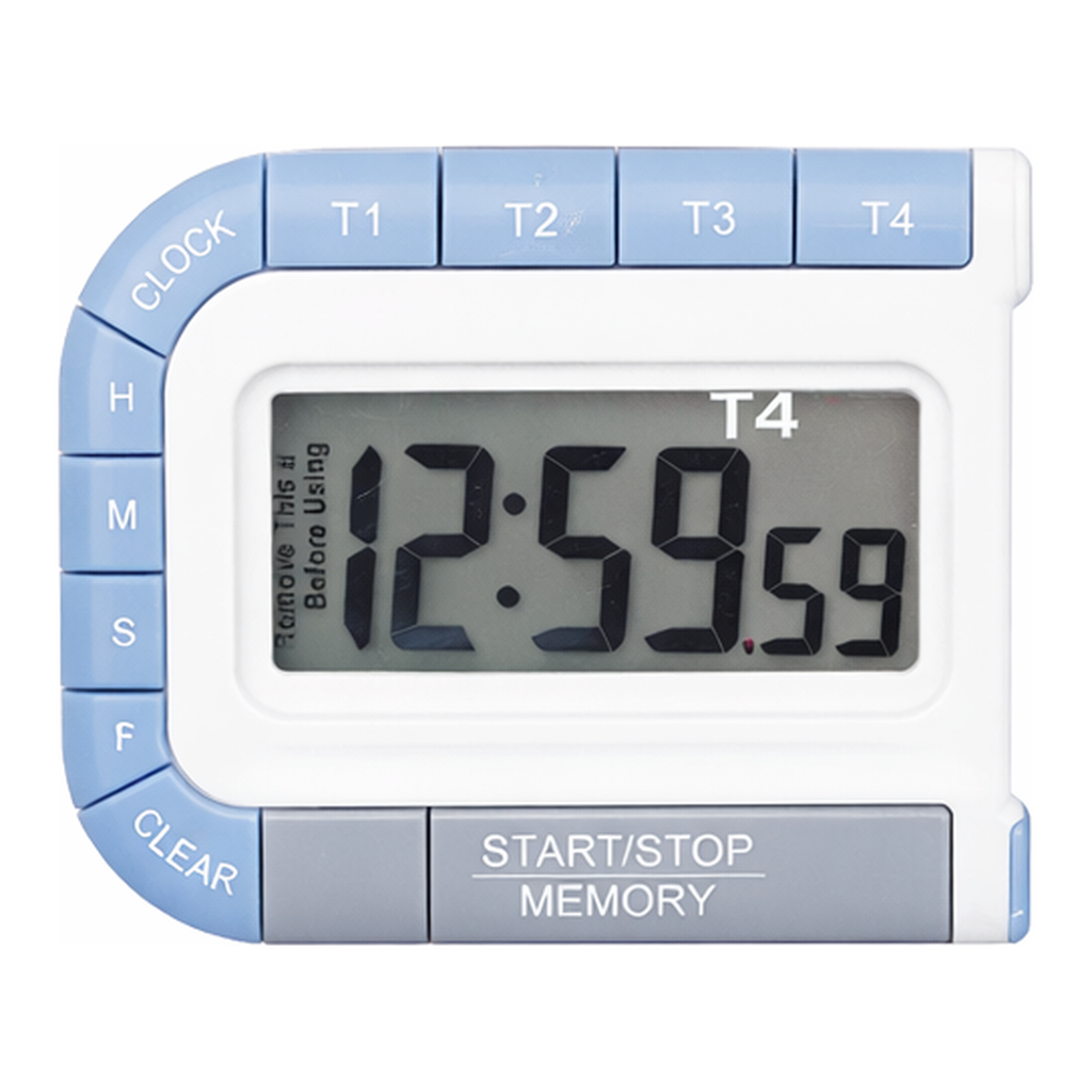 ETL 4-Channel Timer / StopwatchWith Big Display