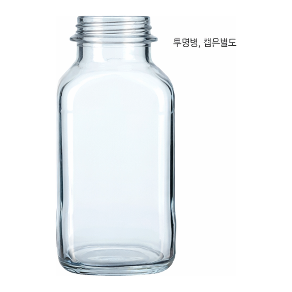 DURAN Soda-glass Square Wide neck Bottle and Tamper-evident GL Short-form Screwcap