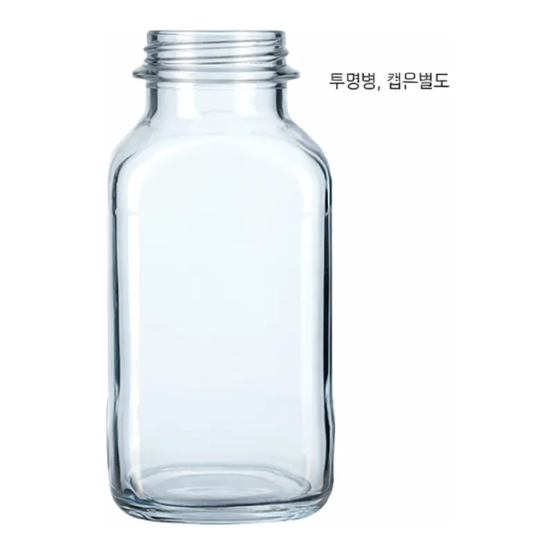 DURAN Soda-glass Square Wide neck Bottle and Tamper-evident GL Short-form Screwcap
