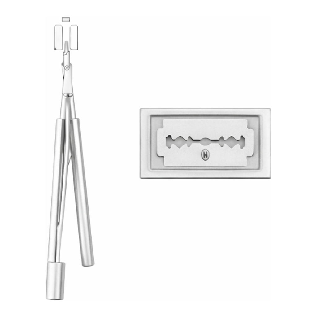 HAMMACHER Razor Blade Holder and Breaker
