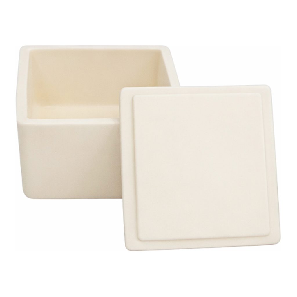 99.8% 2~800㎖ Alumina Rectangular Crucible & CoverUp to 1