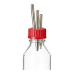 DURAN GL45 Stainless-steel 2 or 3-Port Connector PBT Screwcap