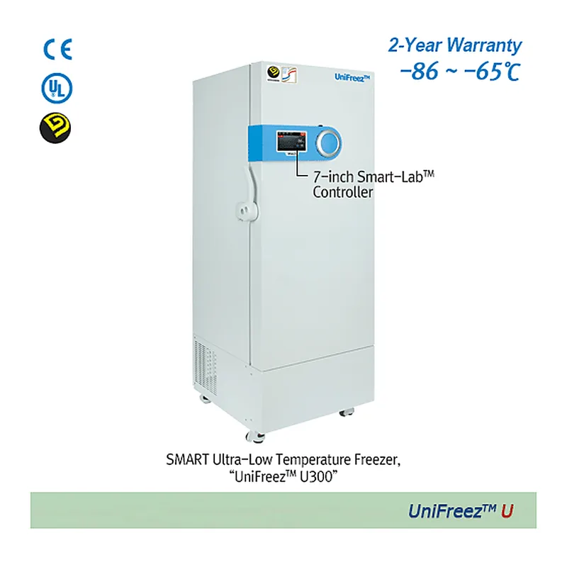Daihan Science 초저온 냉동고 UniFreez TM 393/503/714/796 Lit Smart-Lab TM ULT Freezer