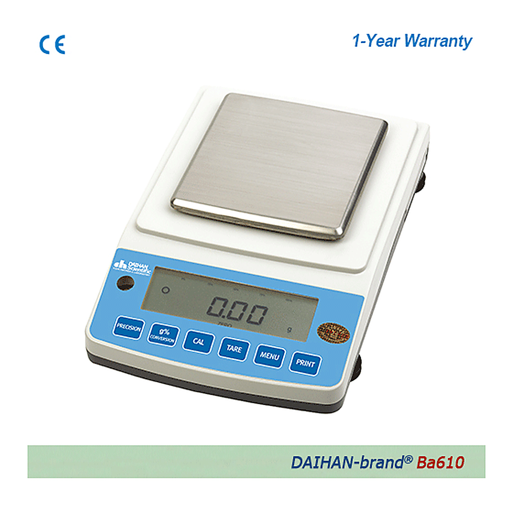 Daihan Science 다용도 전자 저울 0.01~610g 0.1~6100g Multi-use Digital Balance “Ba-series”
