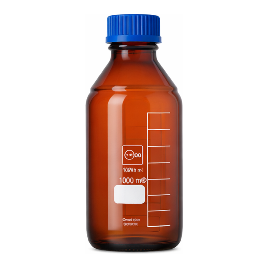 DURAN GL25~45 Original & GLS80 Wide-neck Light-Proof Amber Laboratory Bottle