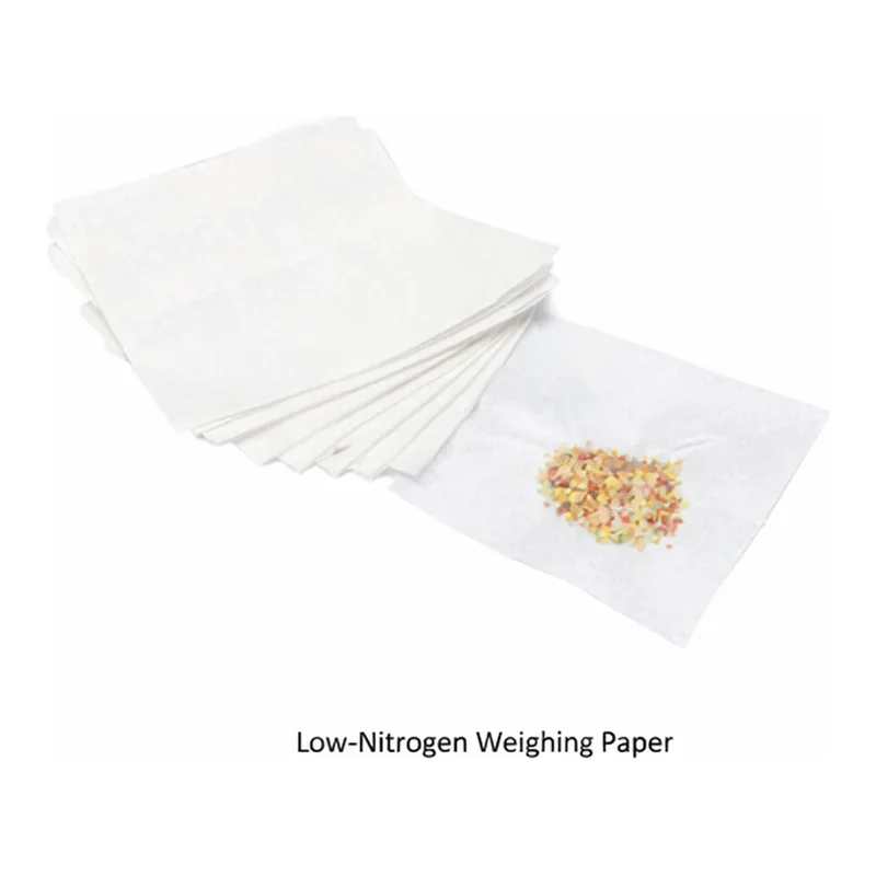 Low-Nitrogen Weighing Paper