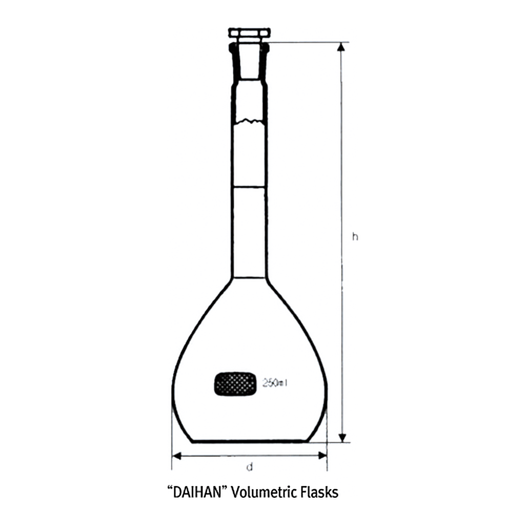 Daihan Science Volumetric Flasks