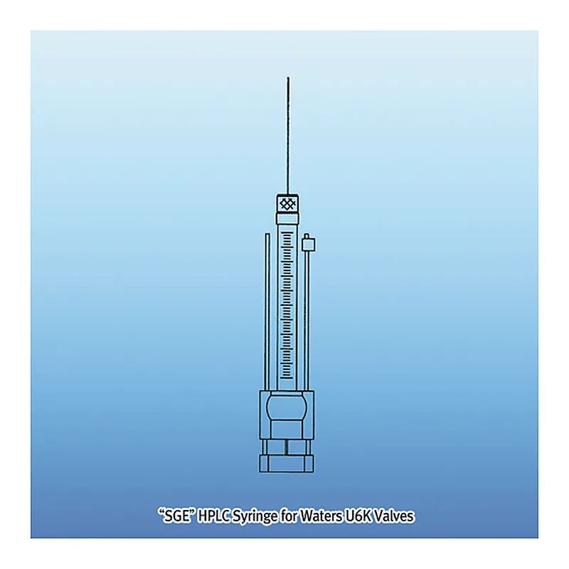 SGE HPLC Syringe for Waters U6K Valves
Removable Needle with Repeating Adapter