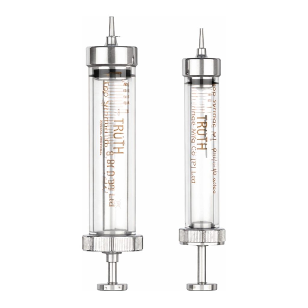 TOP SYRINGE TRUTH TM Record Glass Syringe