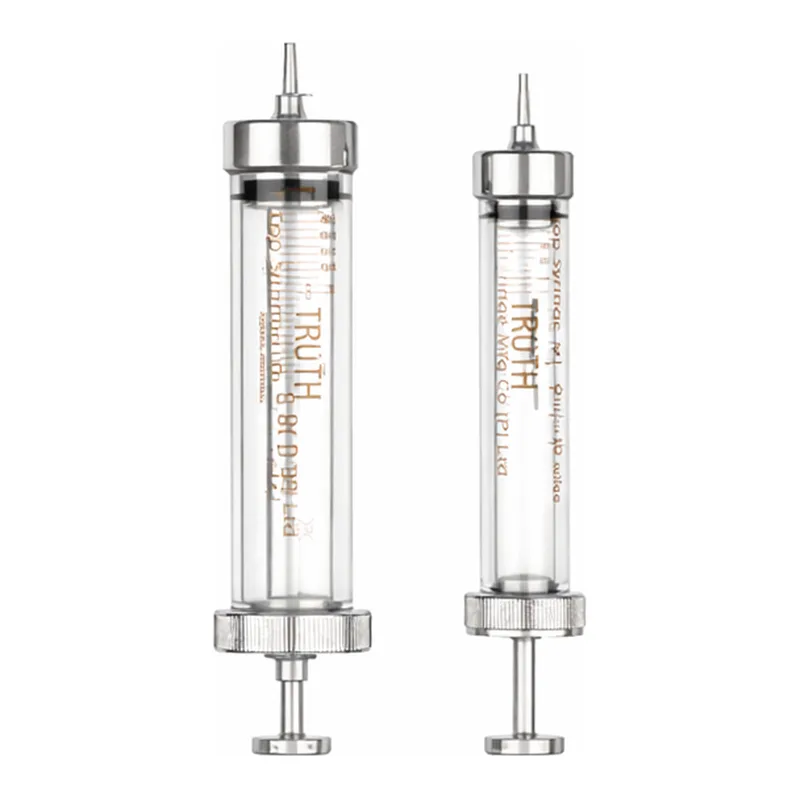 TOP SYRINGE TRUTH TM Record Glass Syringe