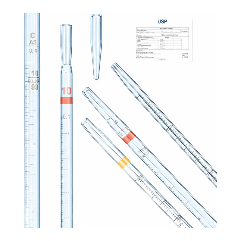 WITEG Premium USP Standard AS-class Serological Graduated Pipet