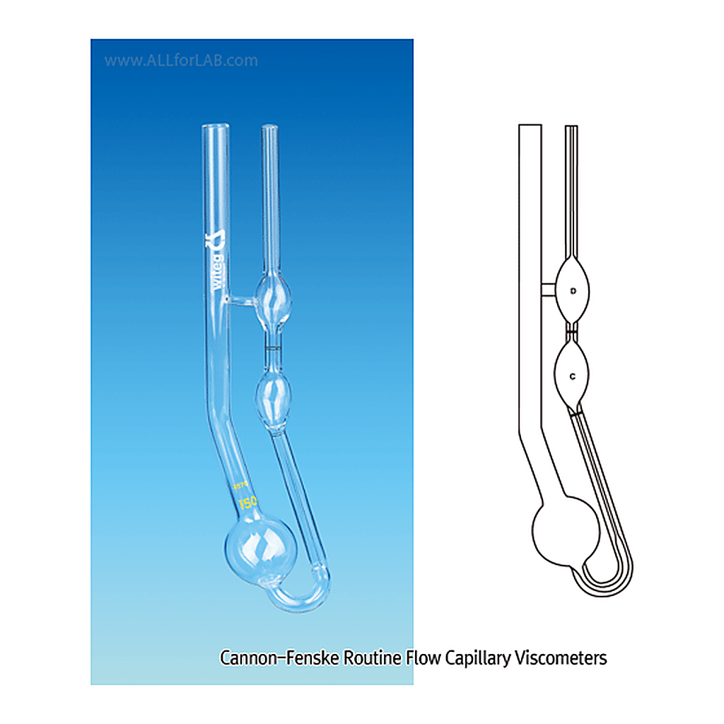 WITEG Cannon-Fenske Routine Flow Capillary Viscometer
