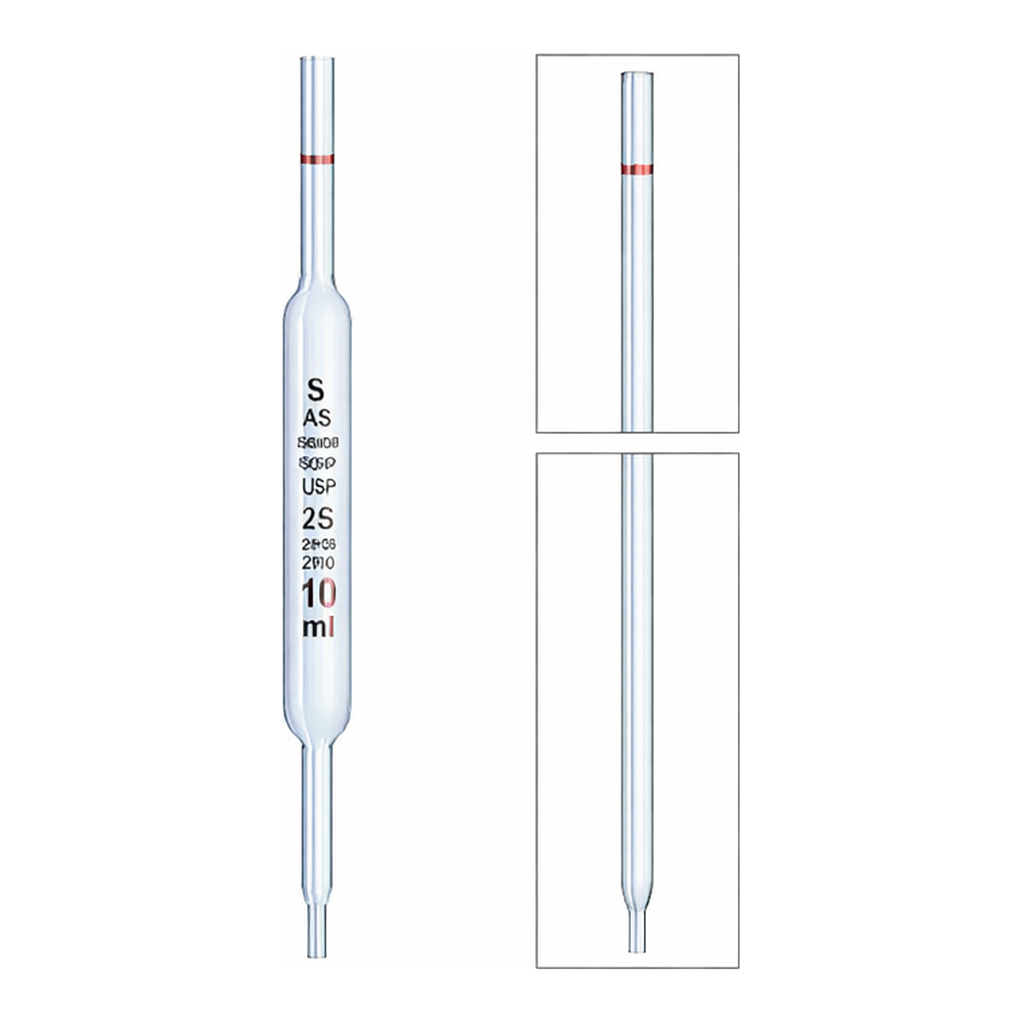 WITEG Premium USP Standard AS-class Volumetric Pipet