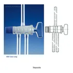 DURAN Stopcock Two-way Boro-glass 3.3