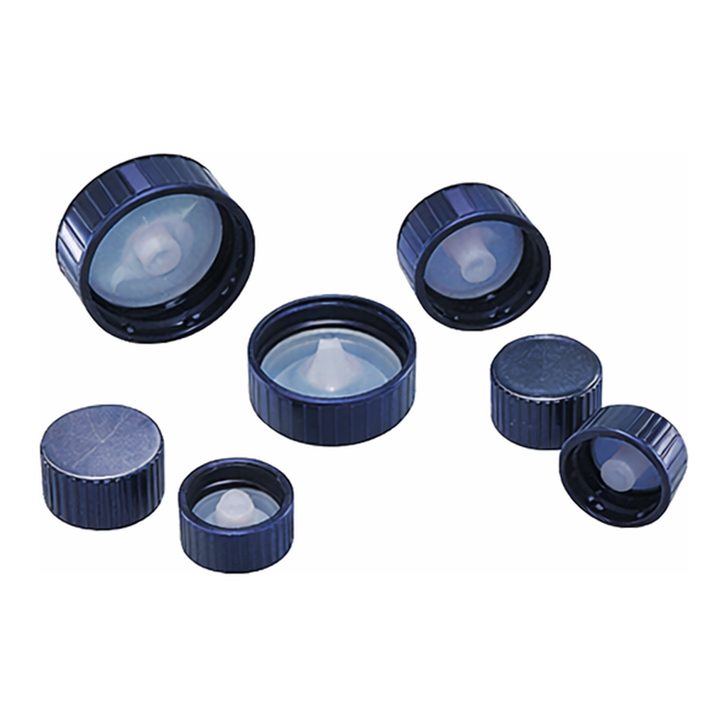 WHEATON Poly-seal PE-cone Lined Black Phenolic Screwcap
