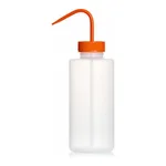 Merck Azlon Square Shoulder Safety Wash Bottles With Driplok Vapor Venting