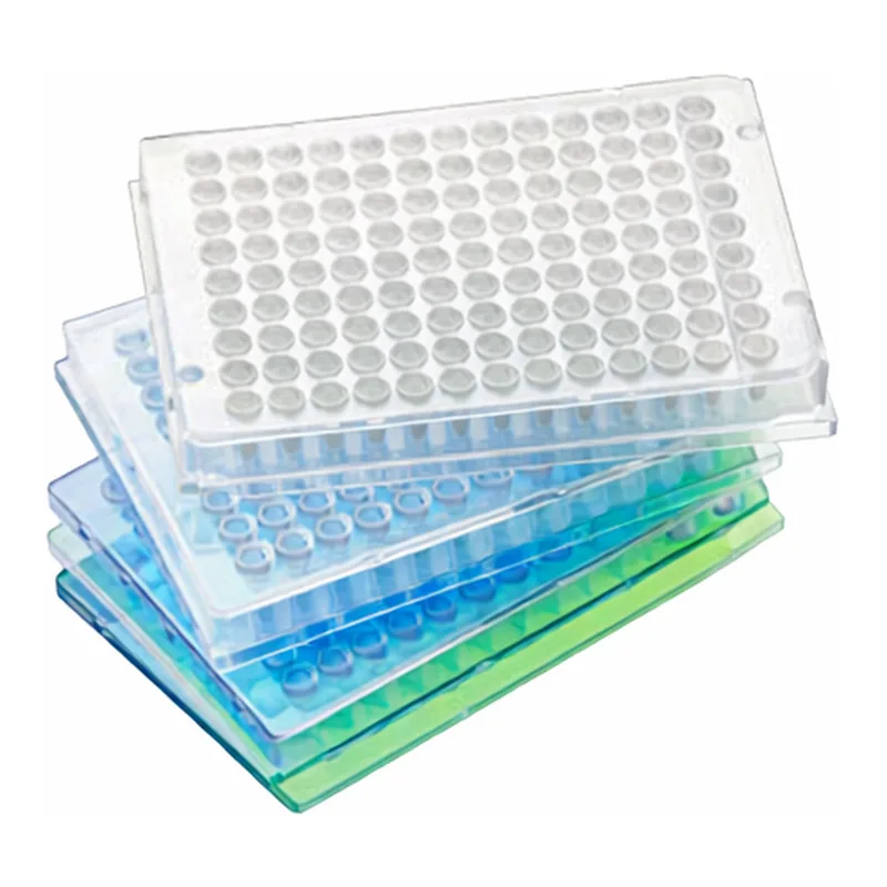Thermo Fisher Scientific Armadillo PCR Plate, 96-well, yellow, semi-skirted, clear wells, barcoded
