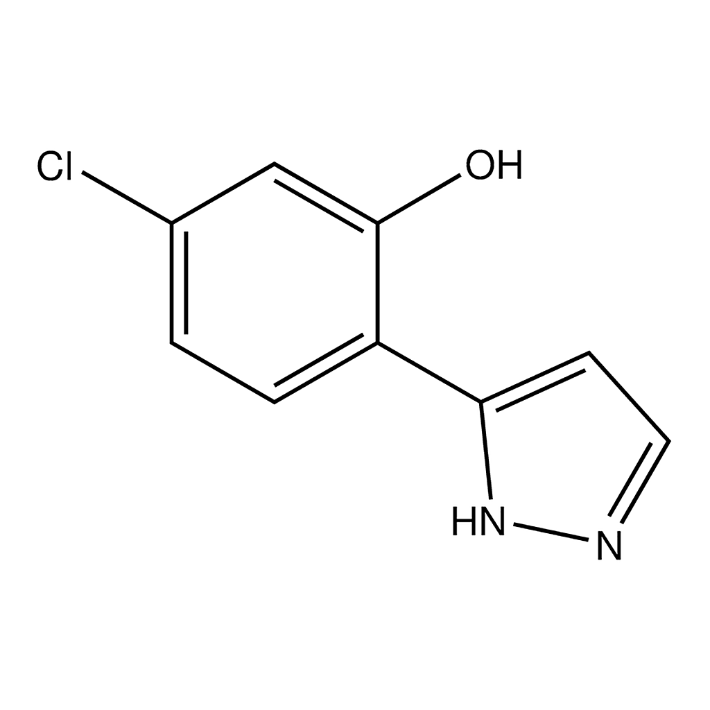Merck 5-Chloro-2-(1H-pyrazol-5-yl)phenol