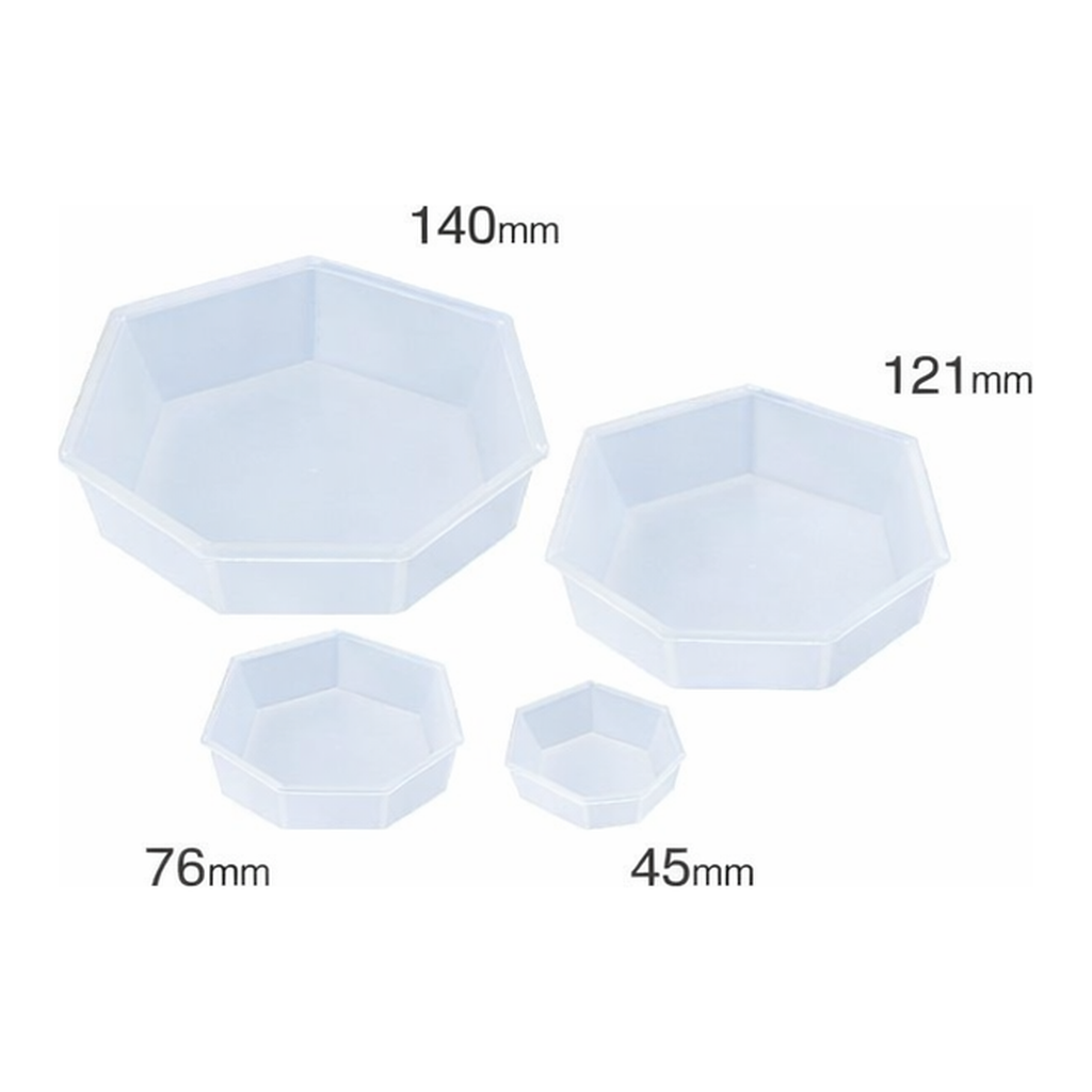 AS ONE Weighing Dish (Hex Type), 칭량접시 (6각형)