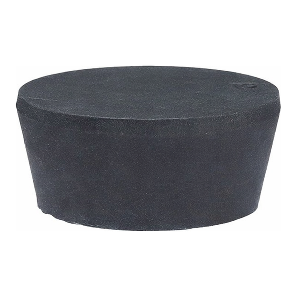 Thermo Fisher Scientific Cole-Parmer Standard Size 15 Solid Black Rubber Stoppers