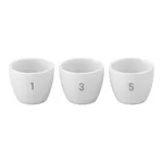 AS ONE Numbered Porcelain Crucible, 번호부 자성도가니