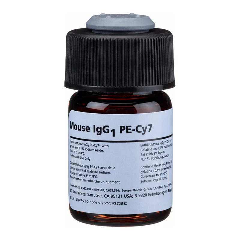 BD PE-Cy7 Mouse IgG1, κ Isotype Control