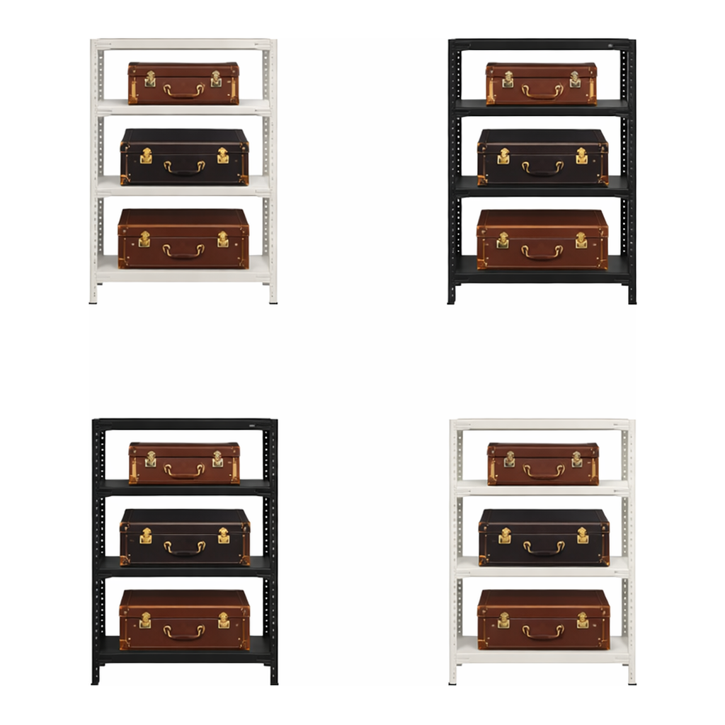 OFFICENEX [P]조립식 스마트랙(1200/2단/블랙/120*40*90mm/NAVI)