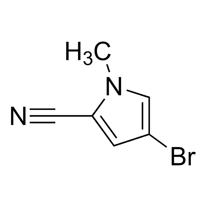 Merck 4-Bromo-1-methyl-1H-pyrrole-2-carbonitrile