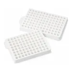 Corning Thermoplastic Elastomer (TPE) 96 Storage Tube Septum Cap on Mat, 96 Caps per Mat, 960/Pack, 5 Packs/Case, 4800 Caps/Case