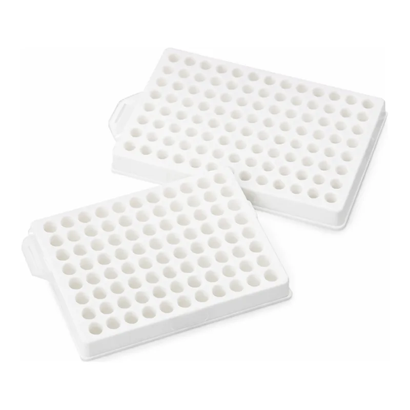Corning Thermoplastic Elastomer (TPE) 96 Storage Tube Septum Cap on Mat, 96 Caps per Mat, 960/Pack, 5 Packs/Case, 4800 Caps/Case