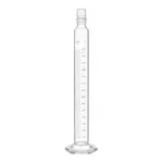 Corning PYREX Single Metric Scale Cylinders, Serialized/Certified, Class A, To Contain, Standard Taper PYREX Stopper