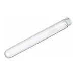 Corning PYREX Disposable Round Bottom Culture Tube, White Marking Spot, Screw Cap Style, Bulk Pack