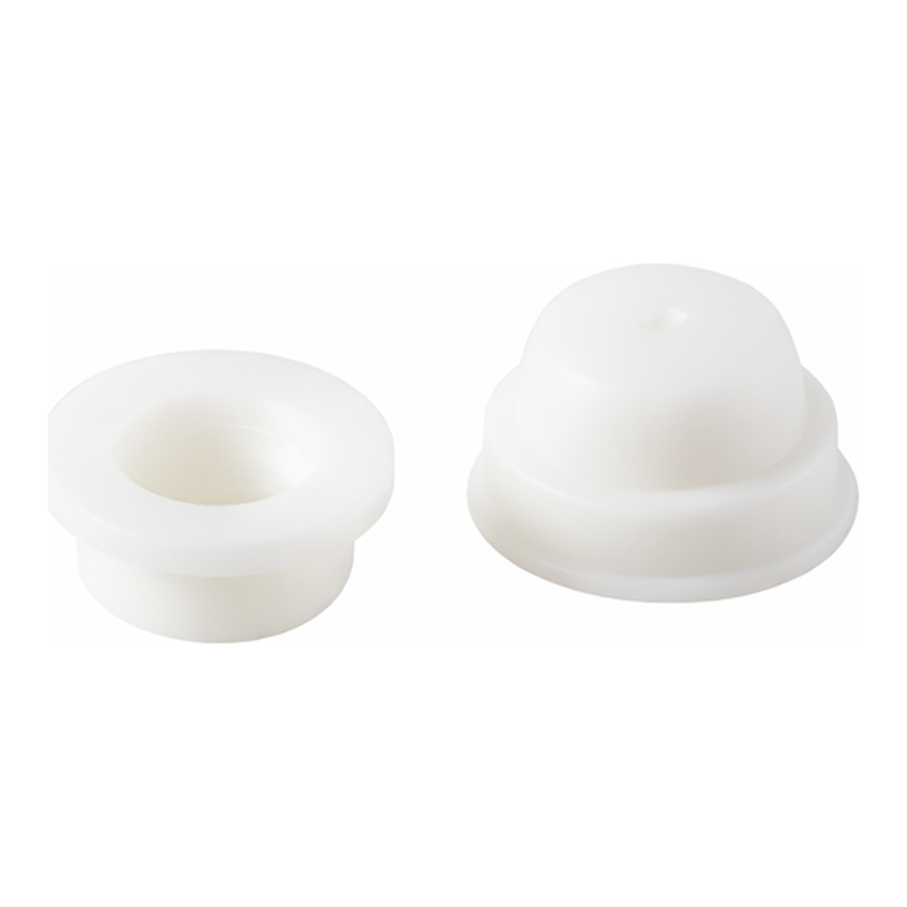 Corning Thermoplastic Elastomer (TPE) 96 Storage Tube Septum Cap, Bulk Pack, 96/Pack, 100 Packs/Case, 9600 Caps/Case