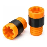 Corning 96 Storage Tube Screw Cap, Thermoplastic Elastomer (TPE), Bulk Pack, 96/Pack, 50 Packs/Case, 4800 Caps/Case