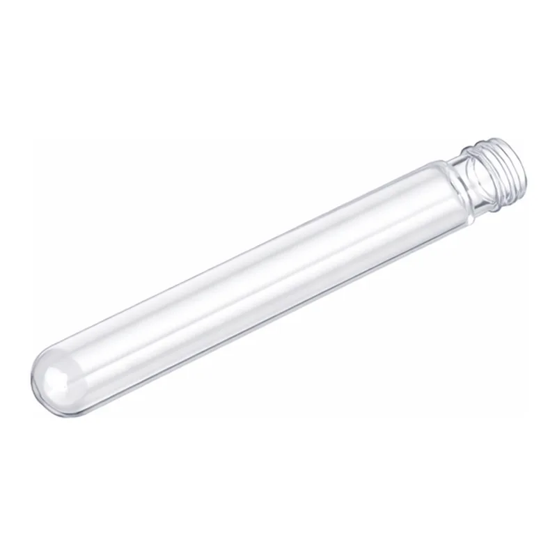 Corning PYREX Disposable Round Bottom Culture Tube, Screw Cap Style, Bulk Pack