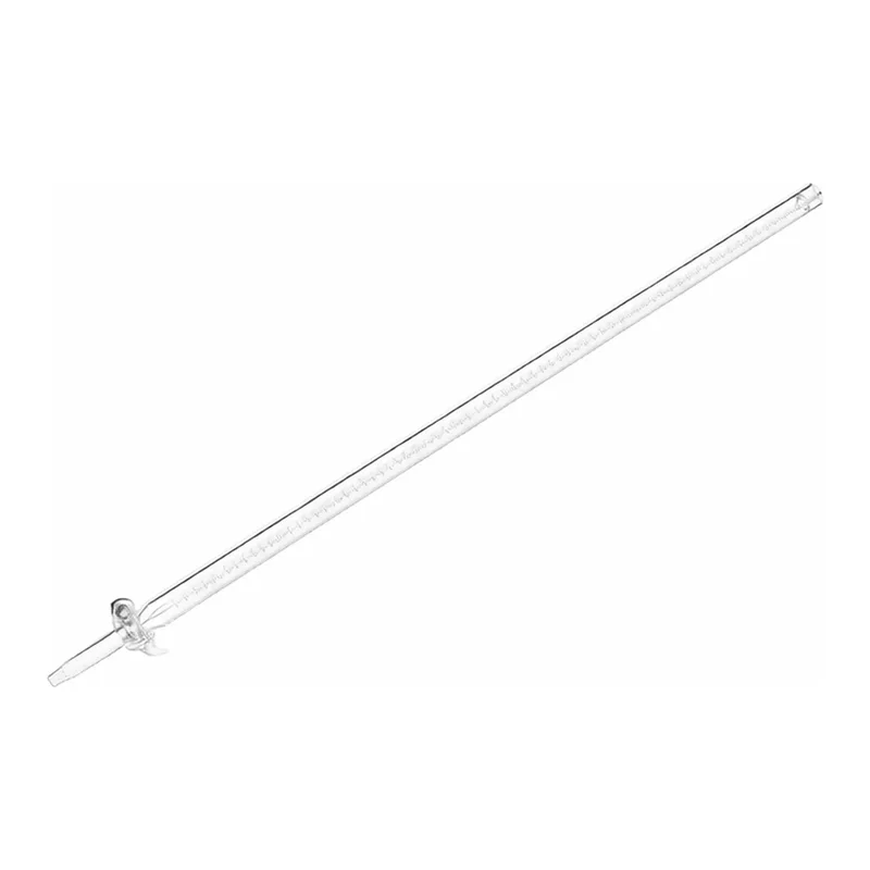 Corning PYREX Serialized/Certified Precision Bore Buret, Class A, Straight Standard Taper Stopcock